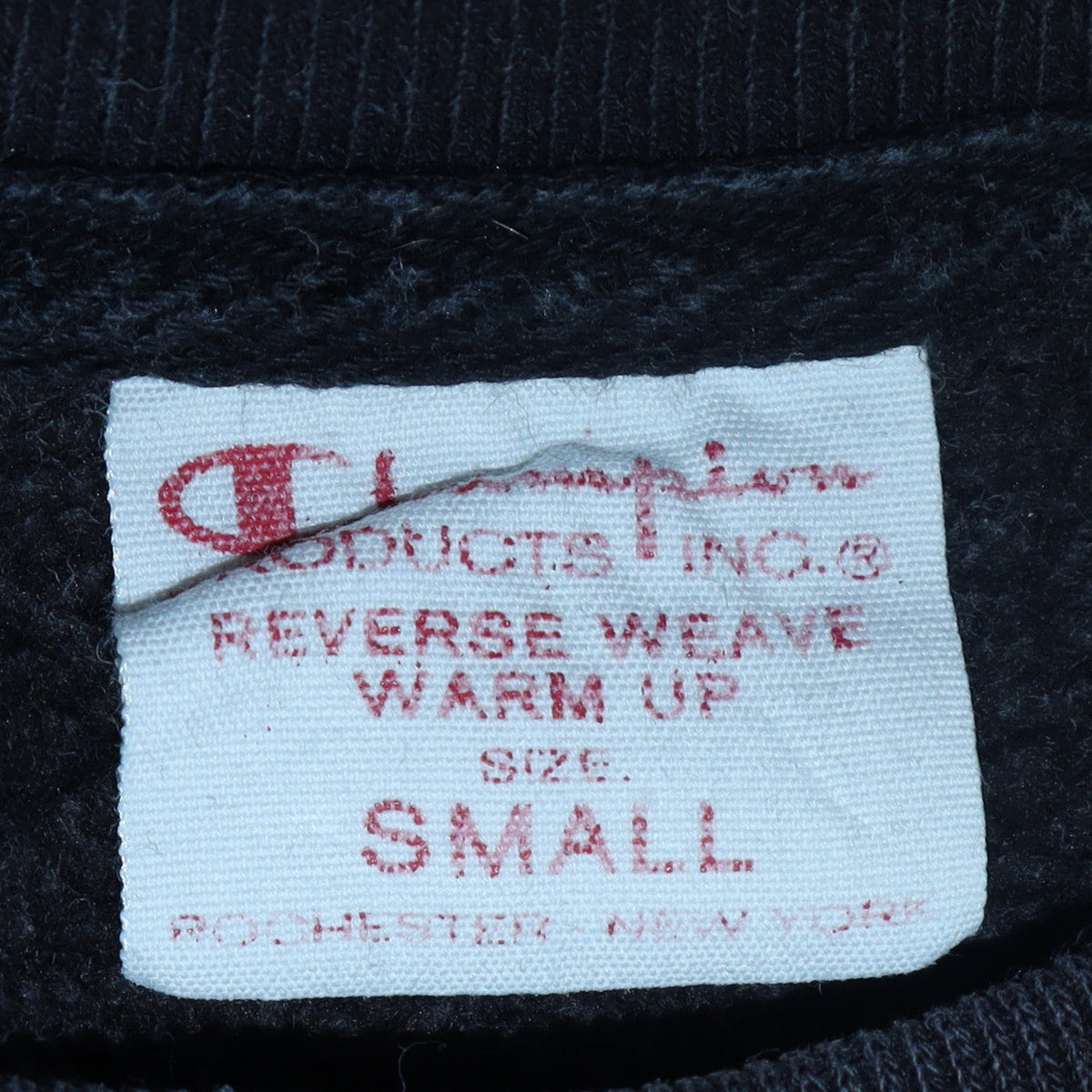 Mens UK Size S Champion Black Pullover Sweatshirt