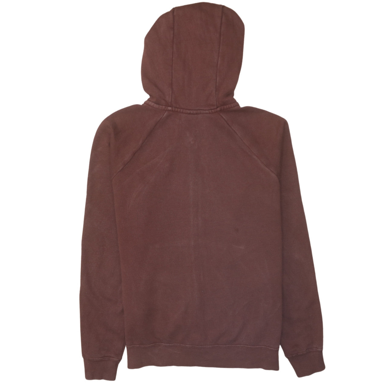 Mens UK Size S Nike Brown Full Zip Hoodie