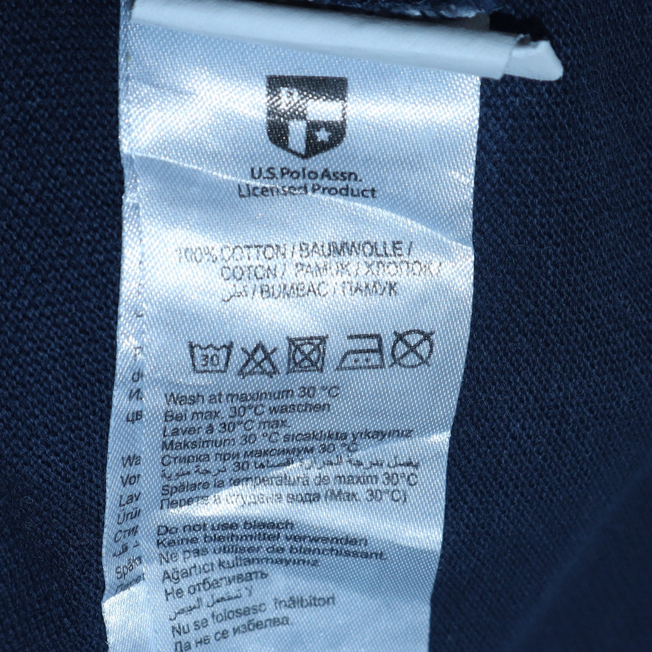 Mens UK Size XL U.S. Polo Assn. 100% Cotton Polo Shirt