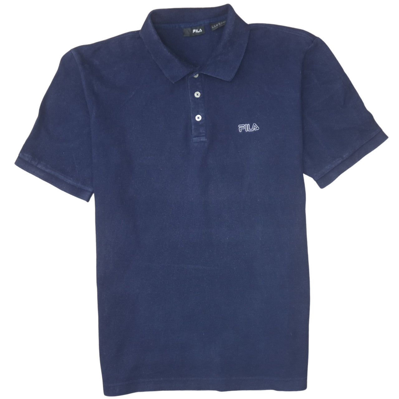 Mens UK Size XL FILA 100% Cotton Polo Shirt