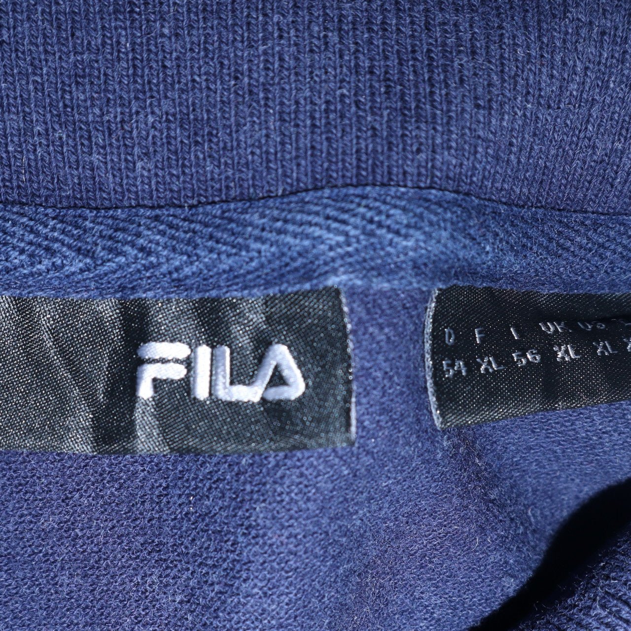 Mens UK Size XL FILA 100% Cotton Polo Shirt