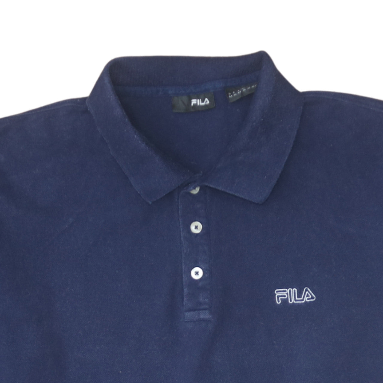 Mens UK Size XL FILA 100% Cotton Polo Shirt