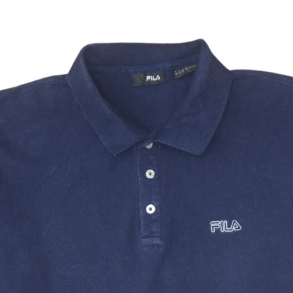 Mens UK Size XL FILA 100% Cotton Polo Shirt