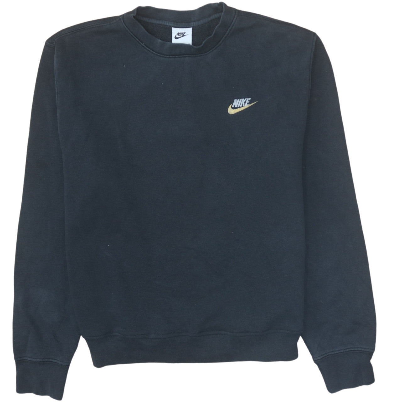 Womens UK Size S Nike Black Pullover Sweatshirt