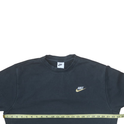 Womens UK Size S Nike Black Pullover Sweatshirt