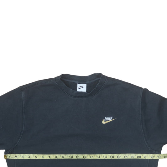 Womens UK Size S Nike Black Pullover Sweatshirt