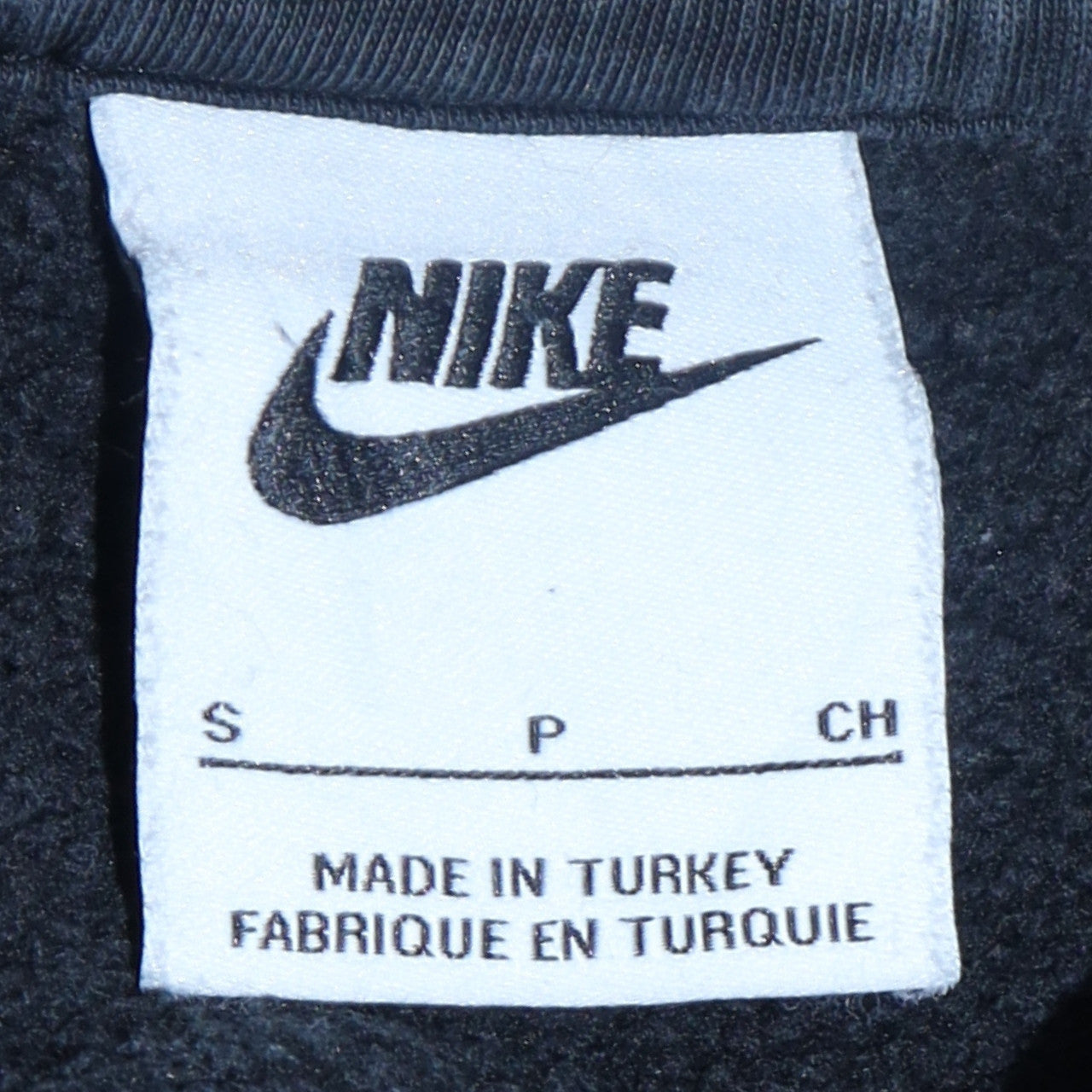 Womens UK Size S Nike Black Pullover Sweatshirt