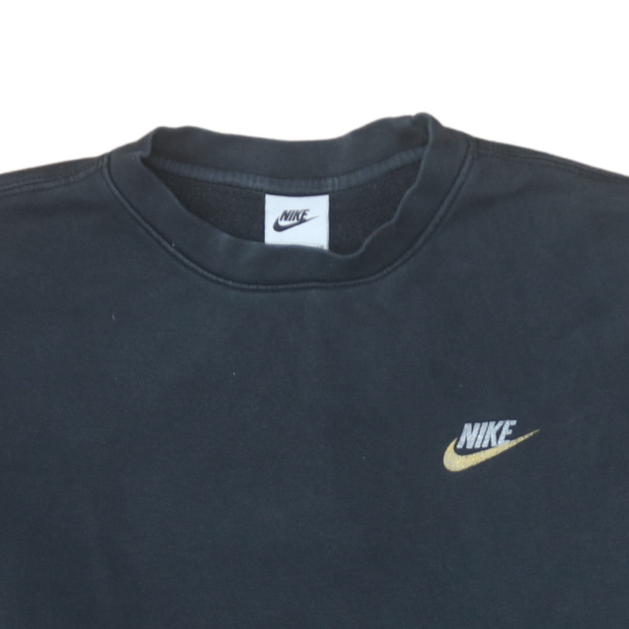 Womens UK Size S Nike Black Pullover Sweatshirt