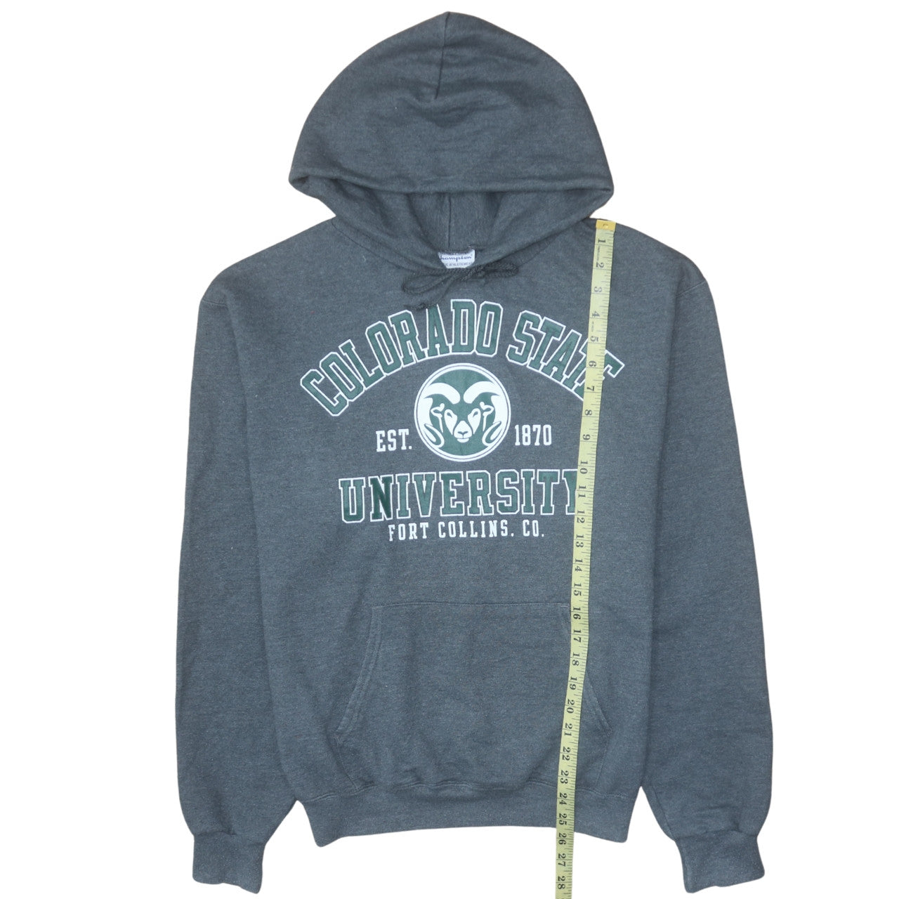 Mens UK Size M Champion Grey Pullover Hoodie