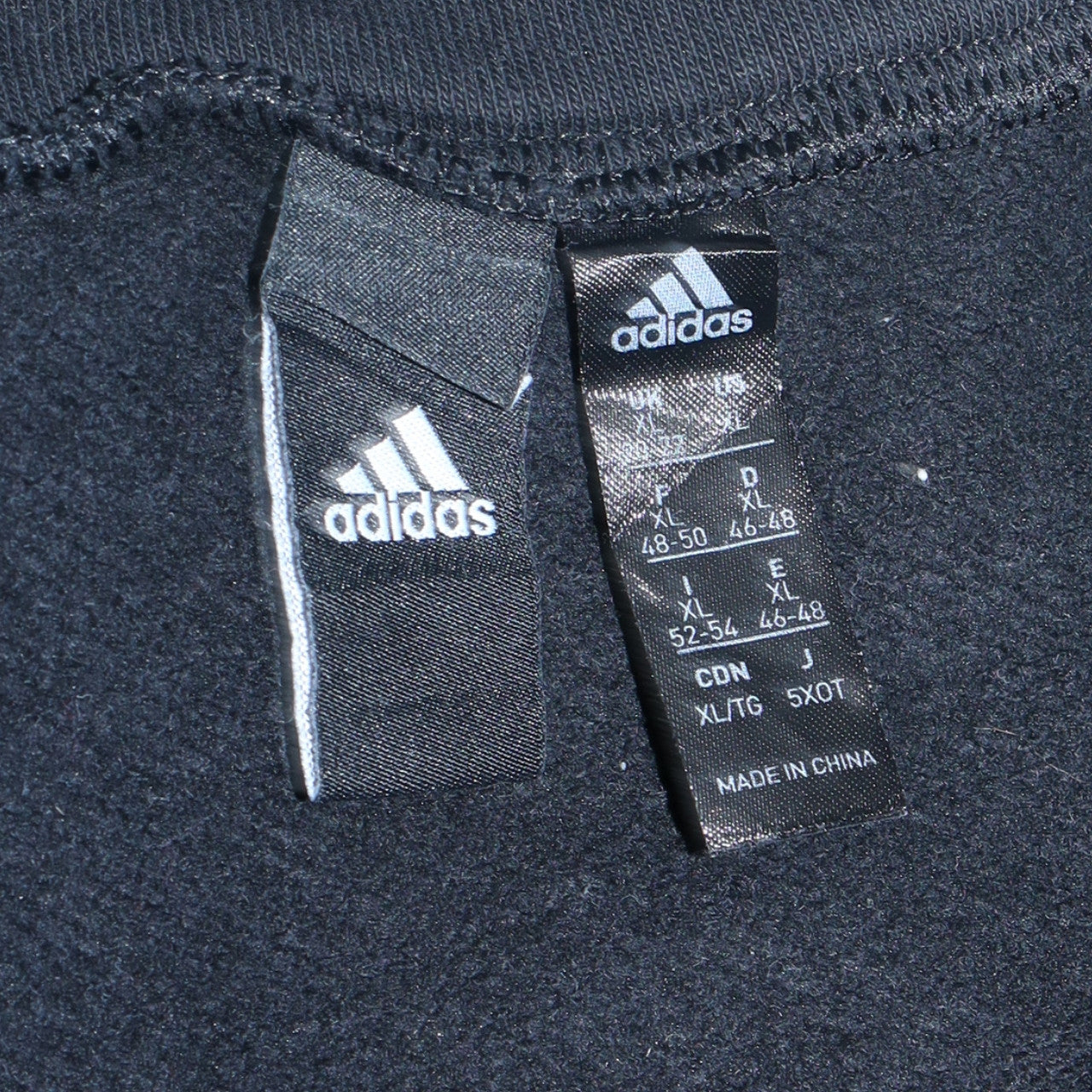 Womens UK Size XL adidas Black Pullover Sweatshirt