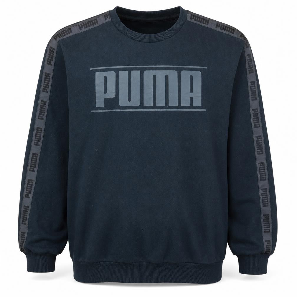 Mens UK Size L PUMA Black Pullover Sweatshirt