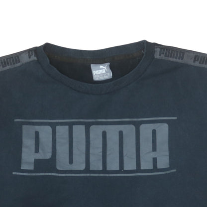 Mens UK Size L PUMA Black Pullover Sweatshirt