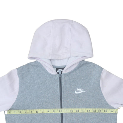Girls UK Size 14 Years Nike Grey Full Zip Hoodie