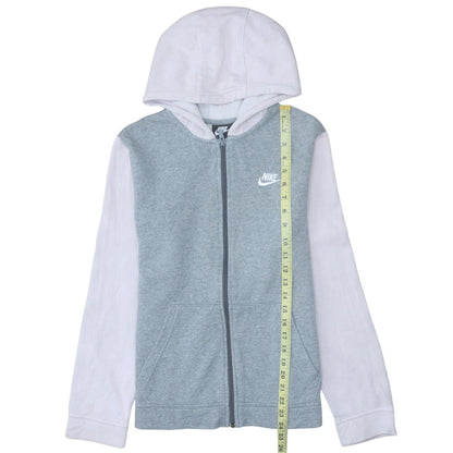 Girls UK Size 14 Years Nike Grey Full Zip Hoodie