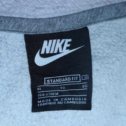 Girls UK Size 14 Years Nike Grey Full Zip Hoodie