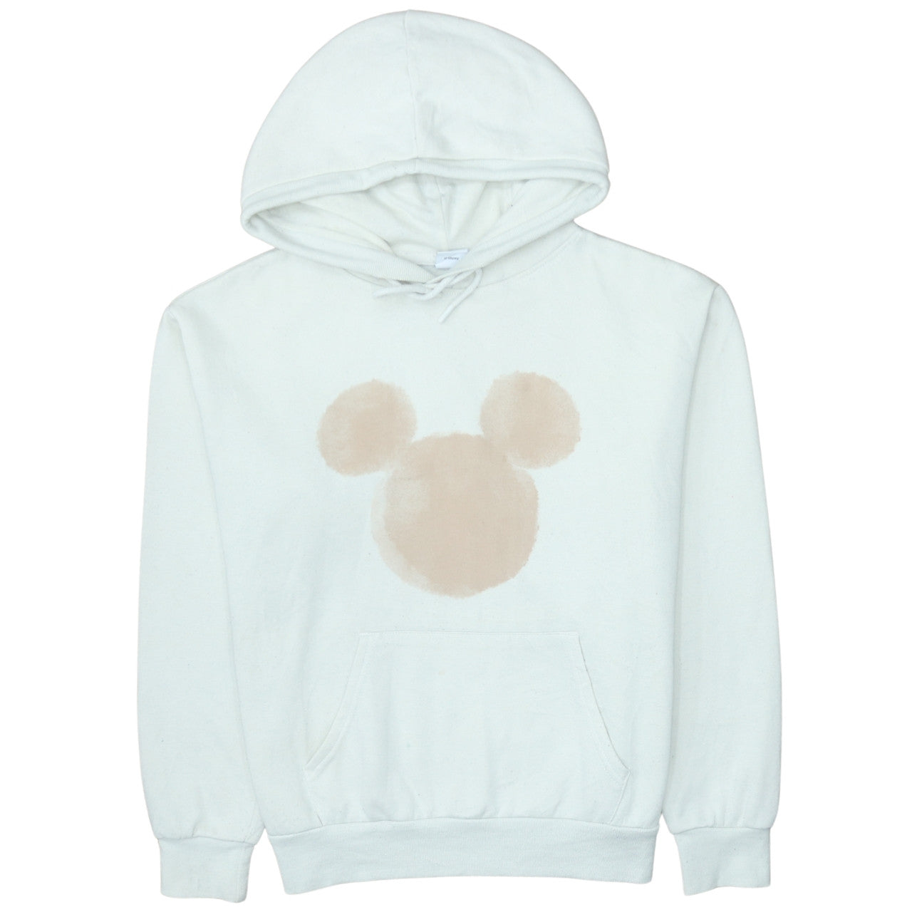 Womens UK Size 10/12 Primark White Pullover Hoodie