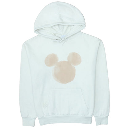 Womens UK Size 10/12 Primark White Pullover Hoodie