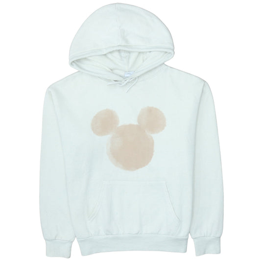 Womens UK Size 10/12 Primark White Pullover Hoodie