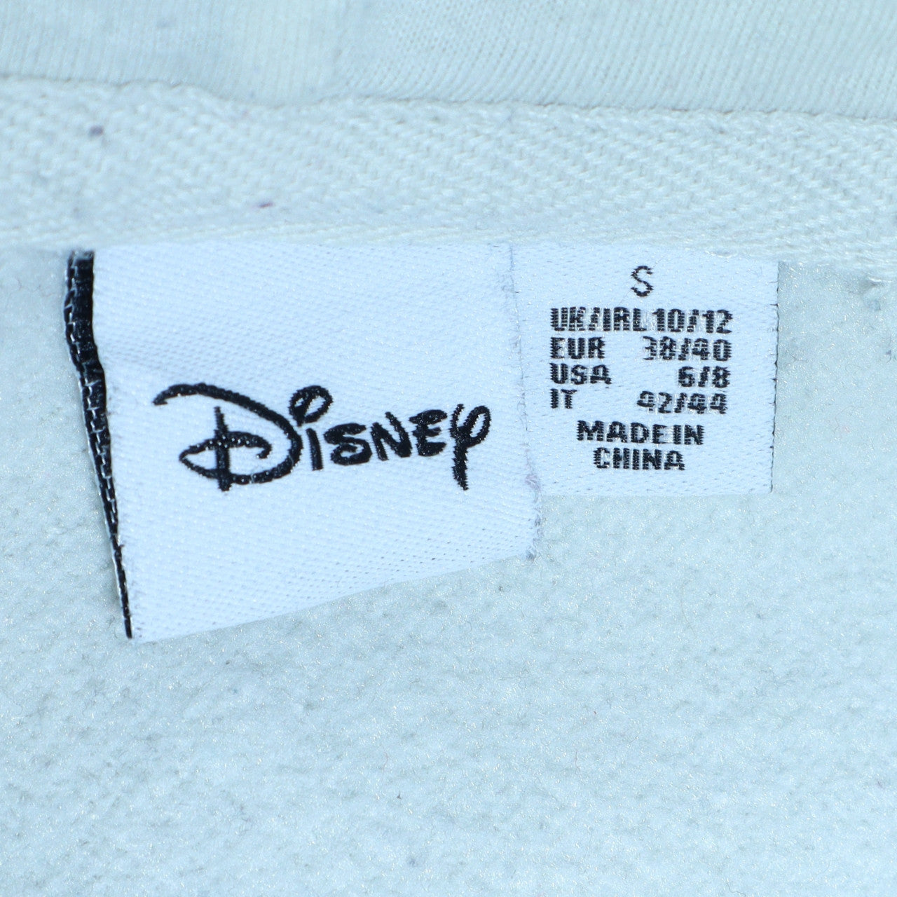 Womens UK Size 10/12 Primark White Pullover Hoodie