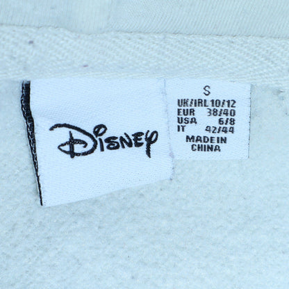 Womens UK Size 10/12 Primark White Pullover Hoodie