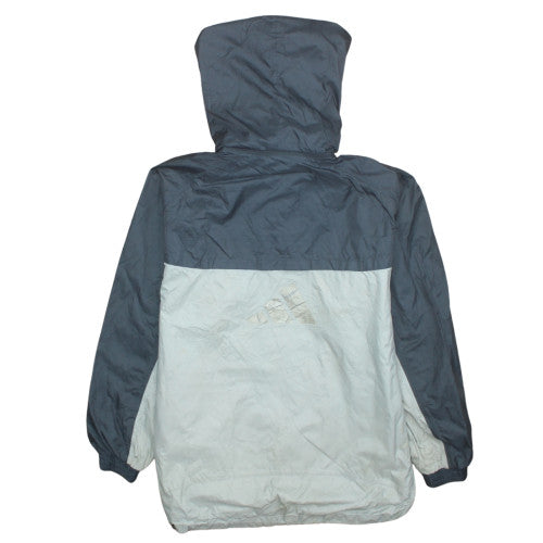 Mens UK Size L adidas Grey Windbreaker Coat