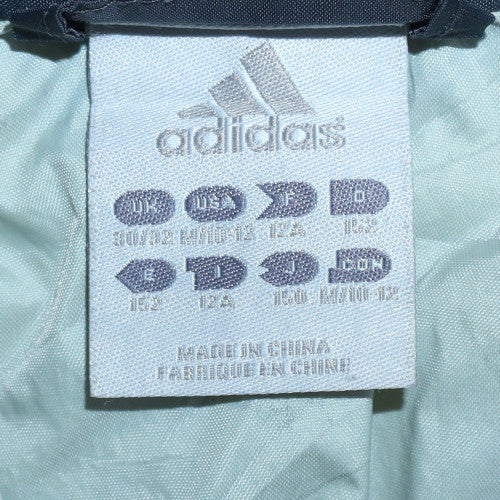 Mens UK Size L adidas Grey Windbreaker Coat