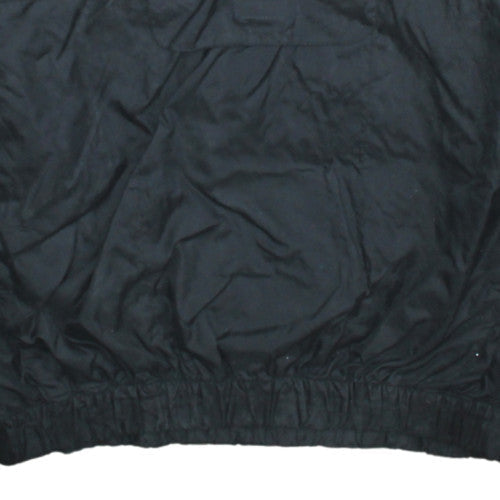 Mens UK Size M Canterbury Black Windbreaker Coat