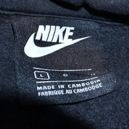 Mens UK Size L Nike Black Pullover Hoodie