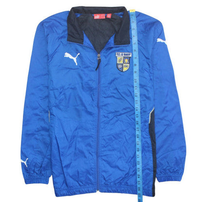 Boys UK Size 12-13 Years PUMA Blue Track Jacket