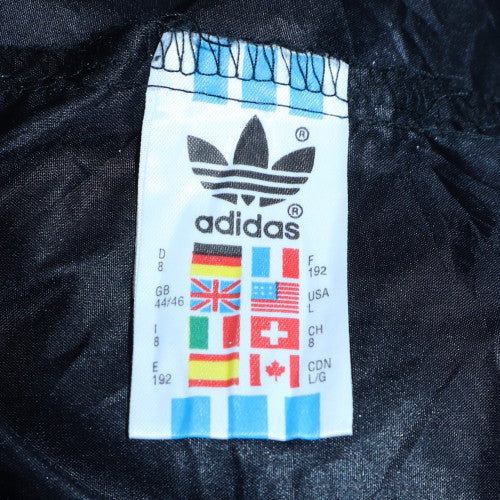Womens UK Size L adidas Blue Windbreaker Coat
