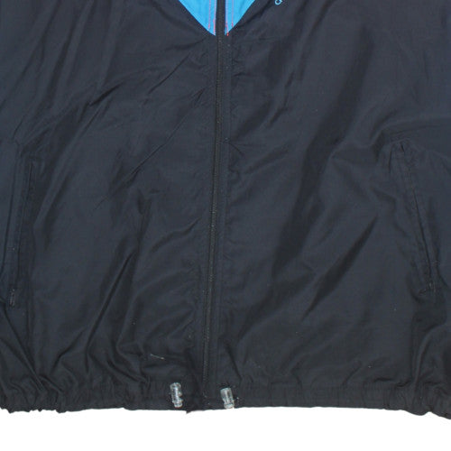 Womens UK Size L adidas Blue Windbreaker Coat
