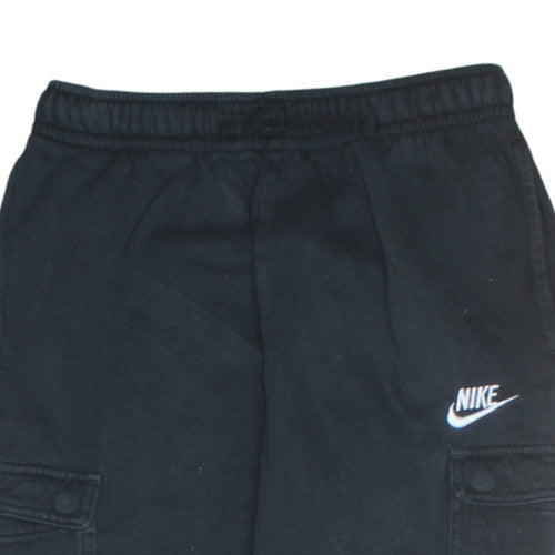 Boys UK Size XL Nike Regular Fit Cargo Black Trousers