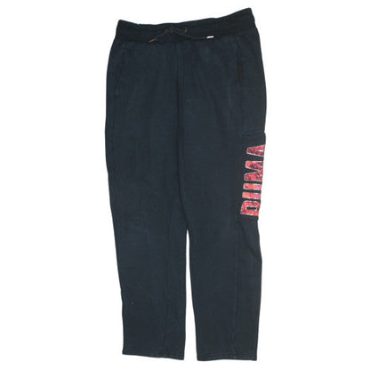 Womens UK Size 12 PUMA Regular Fit Jogger Black Trousers