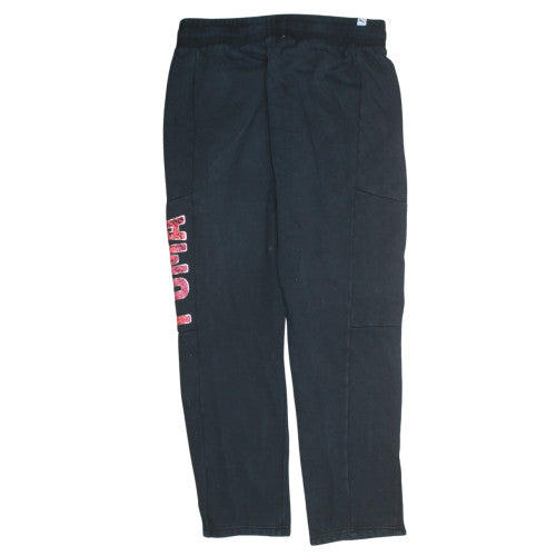 Womens UK Size 12 PUMA Regular Fit Jogger Black Trousers