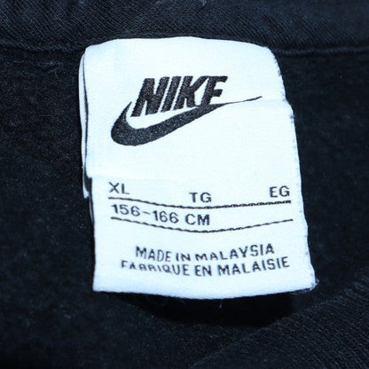 Nike Girls Black Gold Logo XL Sweatshirt Crew Neck Pullover