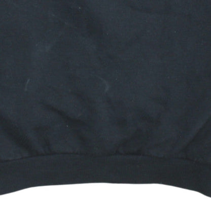 Nike Girls Black Gold Logo XL Sweatshirt Crew Neck Pullover