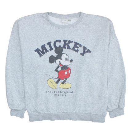 Womens UK Size M H&M Grey Pullover Sweatshirt