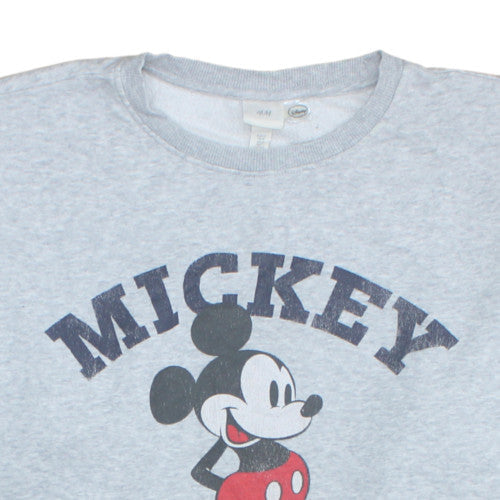 Womens UK Size M H&M Grey Pullover Sweatshirt