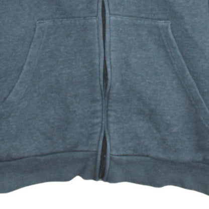 Boys UK Size 13-14 Years adidas Blue Full Zip Hoodie