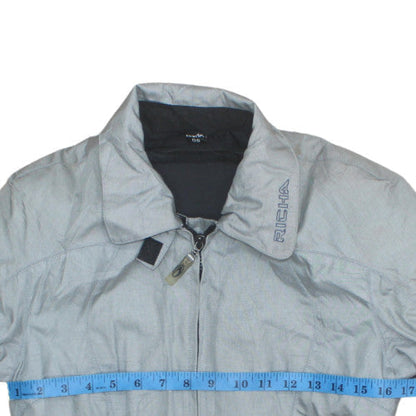 Mens UK Size S Richa Grey Motorcycle Jacket