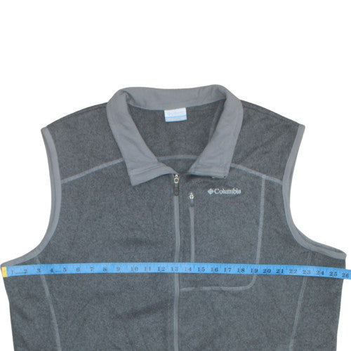 Mens UK Size 2XL Columbia Grey Bodywarmer