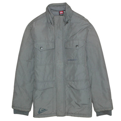 Womens UK Size 14 Quiksilver Grey Military Jacket