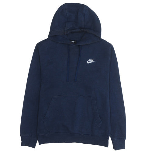 Mens UK Size S Nike Blue Pullover Hoodie