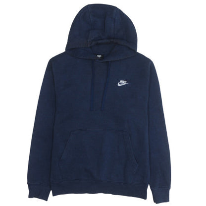 Mens UK Size S Nike Blue Pullover Hoodie