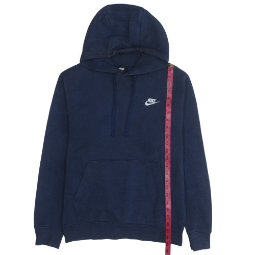 Mens UK Size S Nike Blue Pullover Hoodie