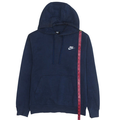 Mens UK Size S Nike Blue Pullover Hoodie