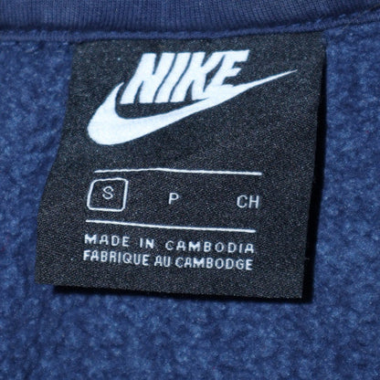 Mens UK Size S Nike Blue Pullover Hoodie
