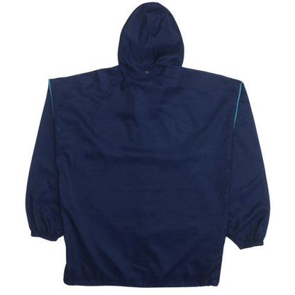 Mens UK Size M adidas Blue Windbreaker Coat