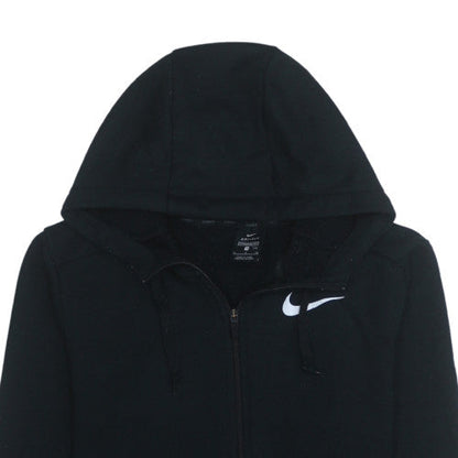 Mens UK Size S Nike Black Full Zip Hoodie