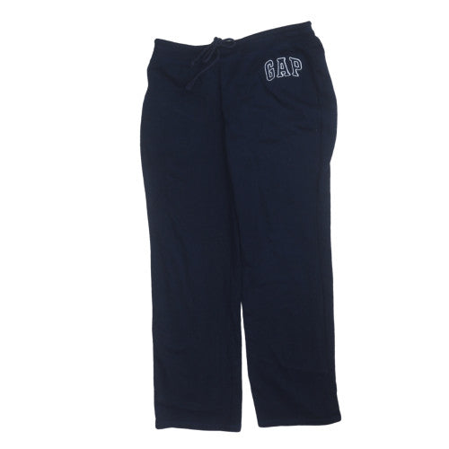 Womens UK Size L Gap Regular Fit Sweatpants Blue Trousers